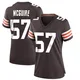 Women's Isaiah McGuire Brown Game Team Color Football Jersey