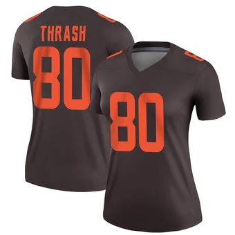 Women's Jamari Thrash Brown Legend Alternate Football Jersey