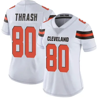 Women's Jamari Thrash White Limited Vapor Untouchable Football Jersey