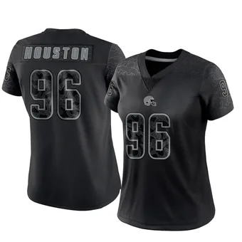 Women's James Houston Black Limited Reflective Football Jersey