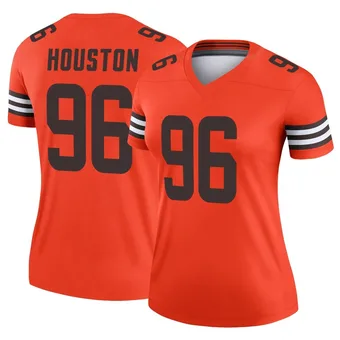 Women's James Houston Orange Legend Inverted Football Jersey