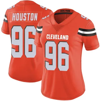 Women's James Houston Orange Limited Alternate Vapor Untouchable Football Jersey