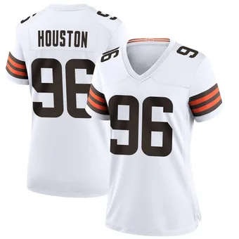 Women's James Houston White Game Football Jersey