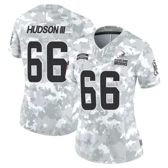 Women's James Hudson III Arctic Camo Limited 2024 Salute to Service Football Jersey