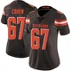 Women's Javion Cohen Brown Limited Team Color Vapor Untouchable Football Jersey