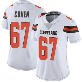 Women's Javion Cohen White Limited Vapor Untouchable Football Jersey