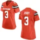 Women's Jerry Jeudy Orange Game Alternate Football Jersey