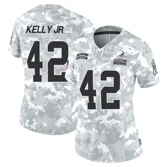 Women's John Kelly Jr. Arctic Camo Limited 2024 Salute to Service Football Jersey