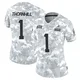 Women's Juan Thornhill Arctic Camo Limited 2024 Salute to Service Football Jersey