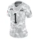 Women's Juan Thornhill Arctic Camo Limited 2024 Salute to Service Football Jersey