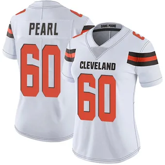 Women's Julian Pearl White Limited Vapor Untouchable Football Jersey