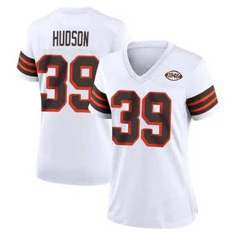 Women's Khaleke Hudson White Game 1946 Collection Alternate Football Jersey