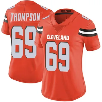 Women's Lorenzo Thompson Orange Limited Alternate Vapor Untouchable Football Jersey