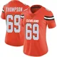 Women's Lorenzo Thompson Orange Limited Alternate Vapor Untouchable Football Jersey