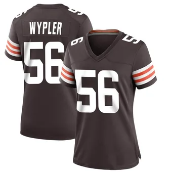 Women's Luke Wypler Brown Game Team Color Football Jersey