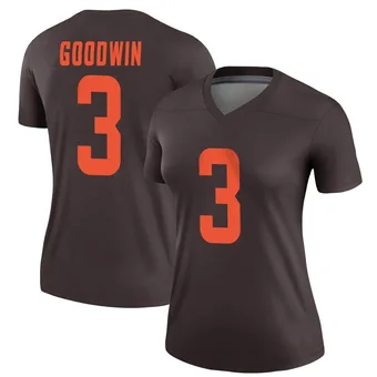 Women's Marquise Goodwin Brown Legend Alternate Football Jersey