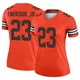 Women's Martin Emerson Jr. Orange Legend Inverted Football Jersey