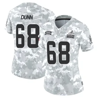 Women's Michael Dunn Arctic Camo Limited 2024 Salute to Service Football Jersey