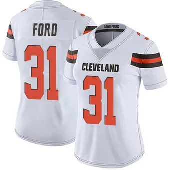 Women's Mike Ford Jr. White Limited Vapor Untouchable Football Jersey