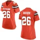 Women's Myles Harden Orange Game Alternate Football Jersey