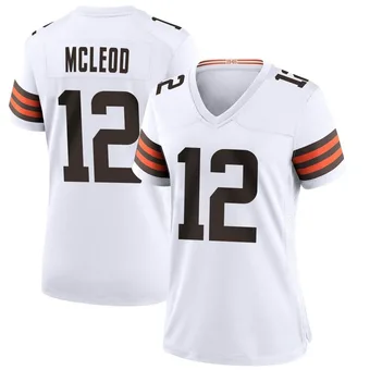 Women's Rodney McLeod Jr. White Game Football Jersey