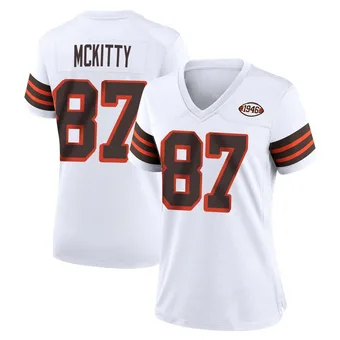 Women's Tre' McKitty White Game 1946 Collection Alternate Football Jersey