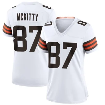 Women's Tre' McKitty White Game Football Jersey