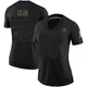 Women's Trey Dean III Black Limited 2020 Salute To Service Football Jersey