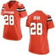 Women's Trey Dean III Orange Game Alternate Football Jersey