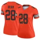 Women's Trey Dean III Orange Legend Inverted Football Jersey