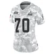 Women's Zak Zinter Arctic Camo Limited 2024 Salute to Service Football Jersey