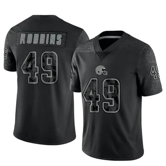 Youth Aidan Robbins Black Limited Reflective Football Jersey