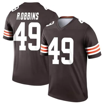 Youth Aidan Robbins Brown Legend Football Jersey