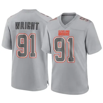 Youth Alex Wright Gray Game Atmosphere Fashion Football Jersey