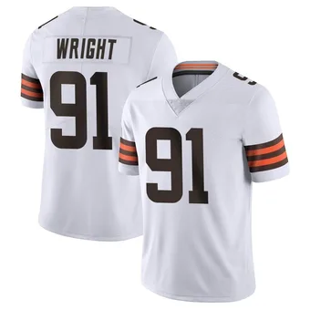 Youth Alex Wright White Limited Vapor Untouchable Football Jersey