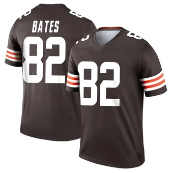 Youth Brenden Bates Brown Legend Football Jersey