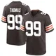 Youth Cameron Thomas Brown Game Team Color Football Jersey