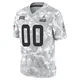 Youth Custom Arctic Camo Limited 2024 Salute to Service Football Jersey