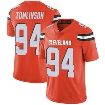 Youth Dalvin Tomlinson Orange Limited Alternate Vapor Untouchable Football Jersey