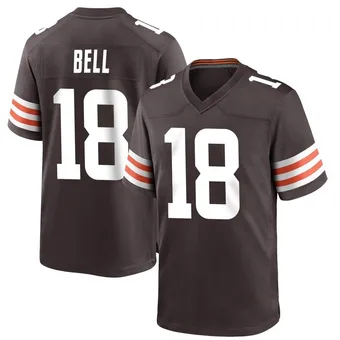 Youth David Bell Brown Game Team Color Football Jersey