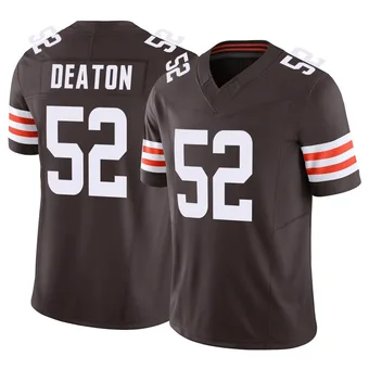 Youth Dawson Deaton Brown Limited Vapor F.U.S.E. Football Jersey