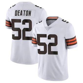 Youth Dawson Deaton White Limited Vapor Untouchable Football Jersey