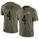 Youth Deshaun Watson Olive Limited 2022 Salute To Service Football Jersey