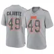 Youth Devon Cajuste Gray Game Atmosphere Fashion Football Jersey