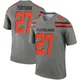 Youth D'Onta Foreman Legend Inverted Silver Football Jersey