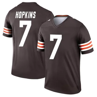 Youth Dustin Hopkins Brown Legend Football Jersey