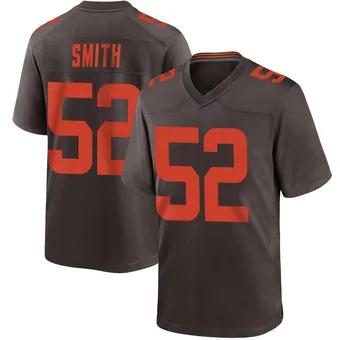 Youth Elerson G. Smith Brown Game Alternate Football Jersey