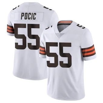 Youth Ethan Pocic White Limited Vapor Untouchable Football Jersey