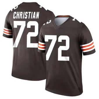 Youth Geron Christian Brown Legend Football Jersey