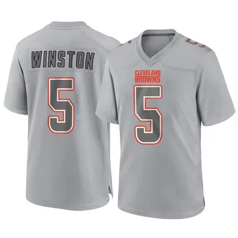 Youth Jameis Winston Gray Game Atmosphere Fashion Football Jersey